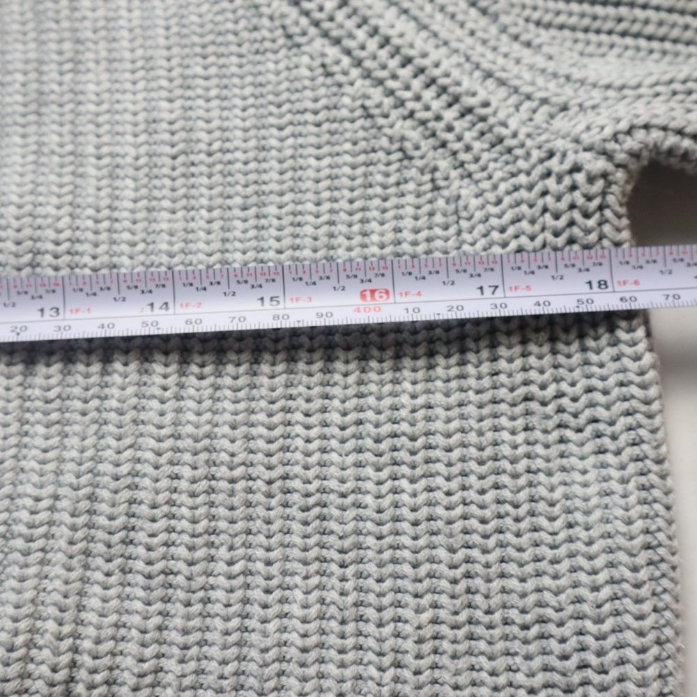 H&M L.O.G.G. Label Of Graded Goods Women's SZ S  Cotton Blend Knit Sweater - Picture 6 of 9